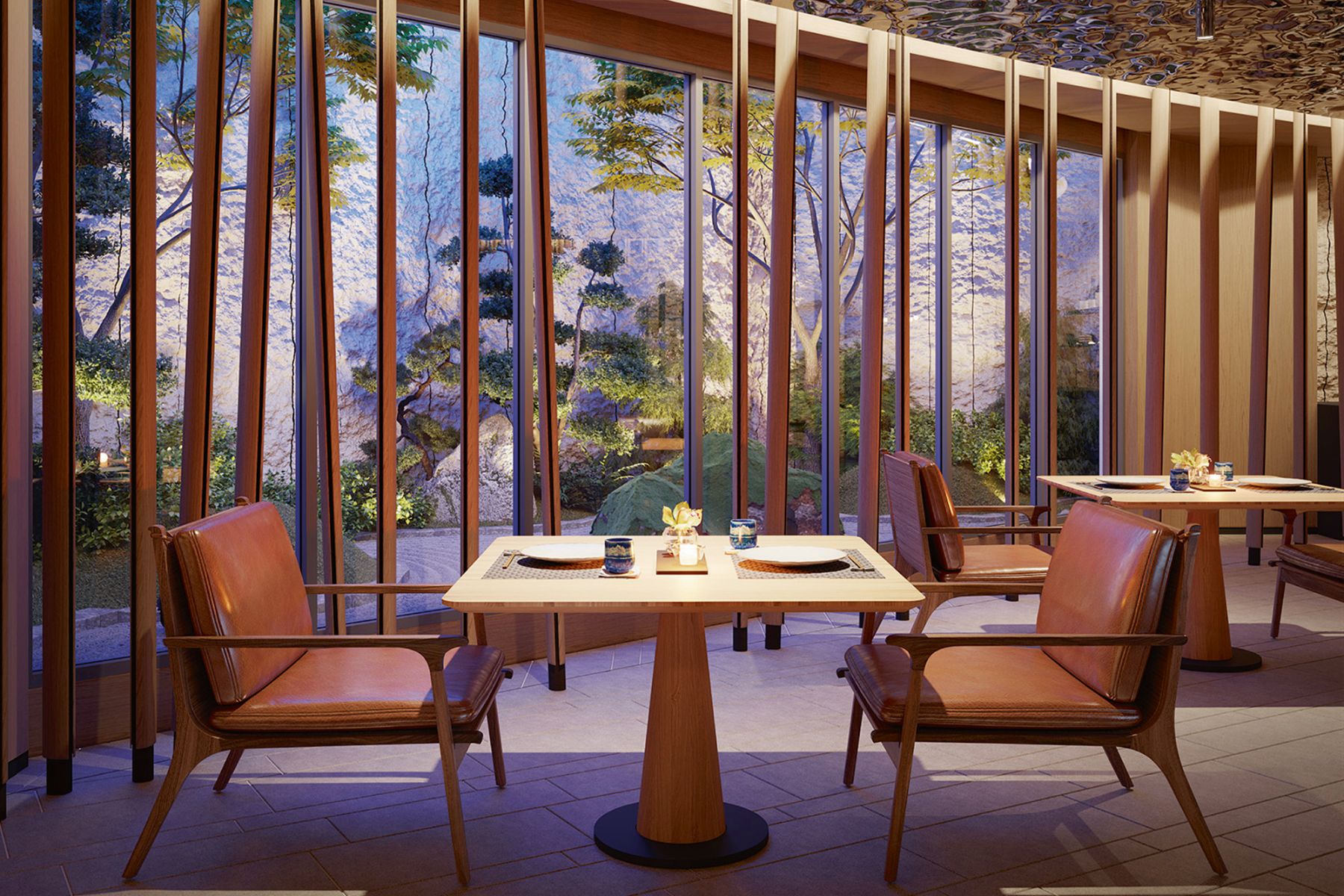 A bar in the Niseko Kyo development in Niseko, Japan