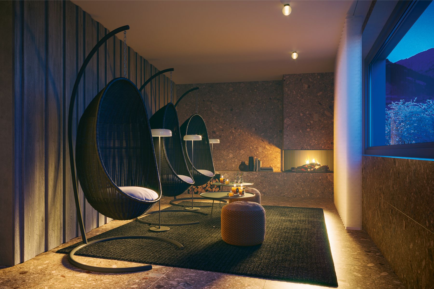 The Silva Spa is among the amenities in Silva, an apartment block in the Andermatt Swiss Alps development