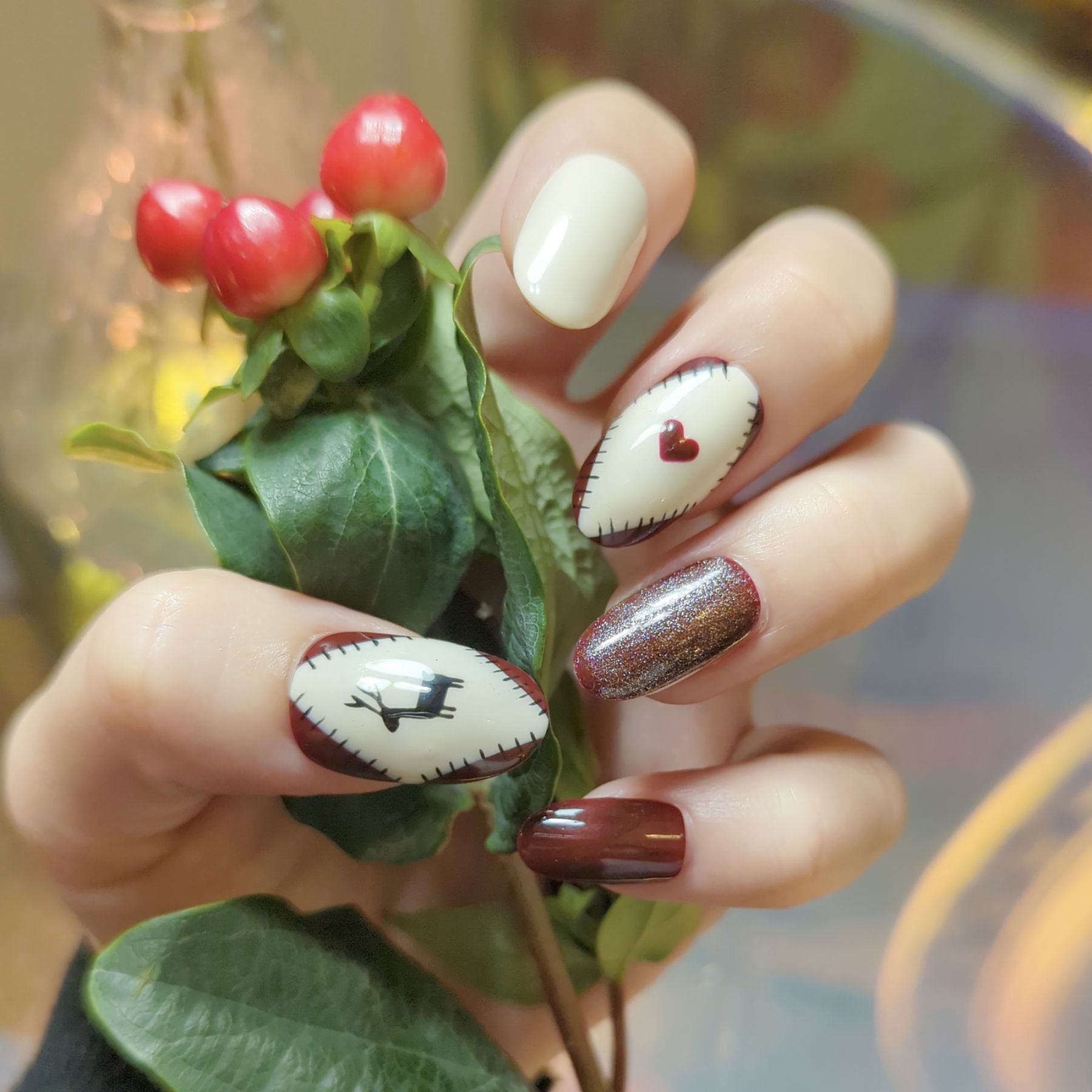 best christmas nail art designs 2021 - Urban Chillez Nail Bar
