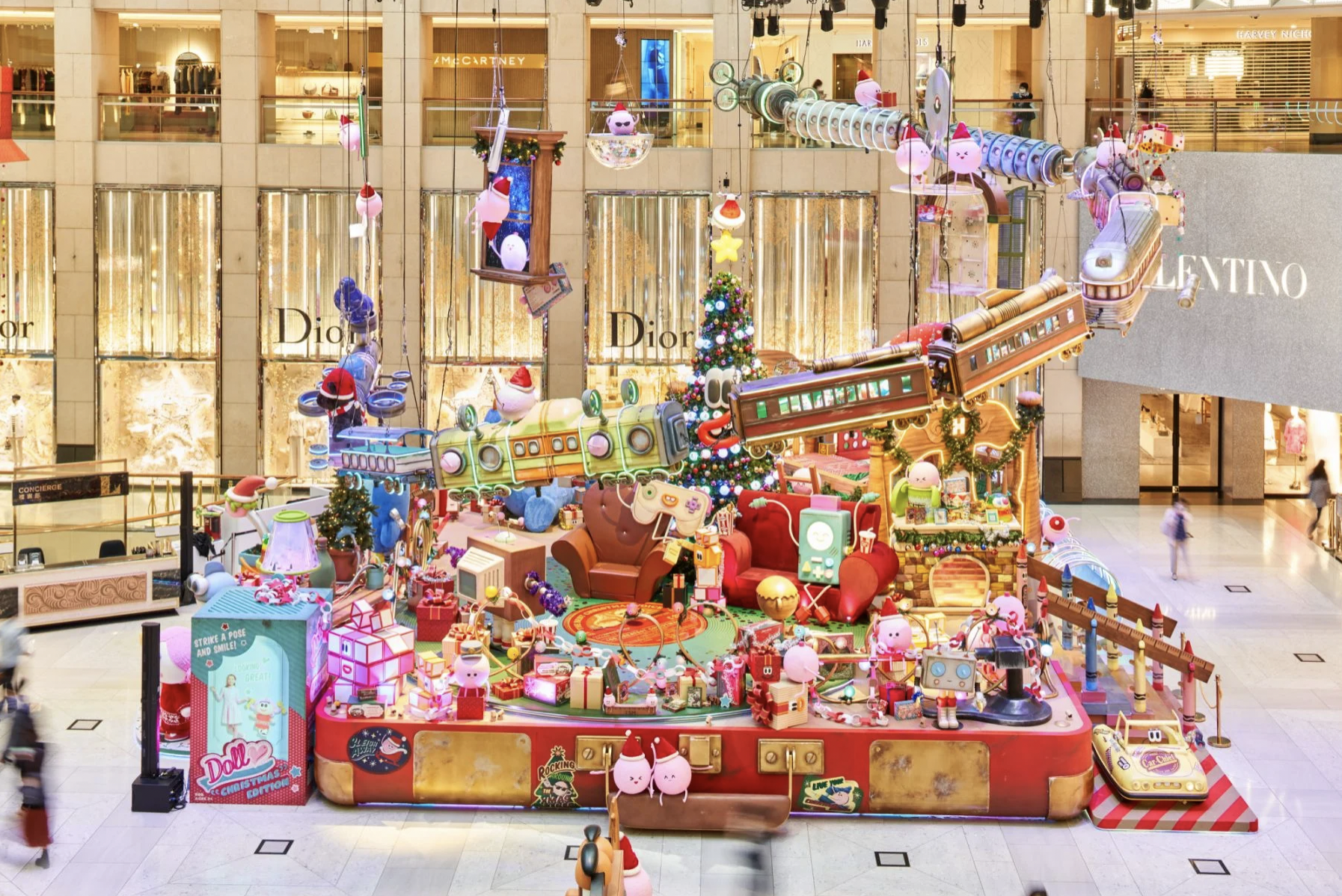 hong kong christmas displays 2021