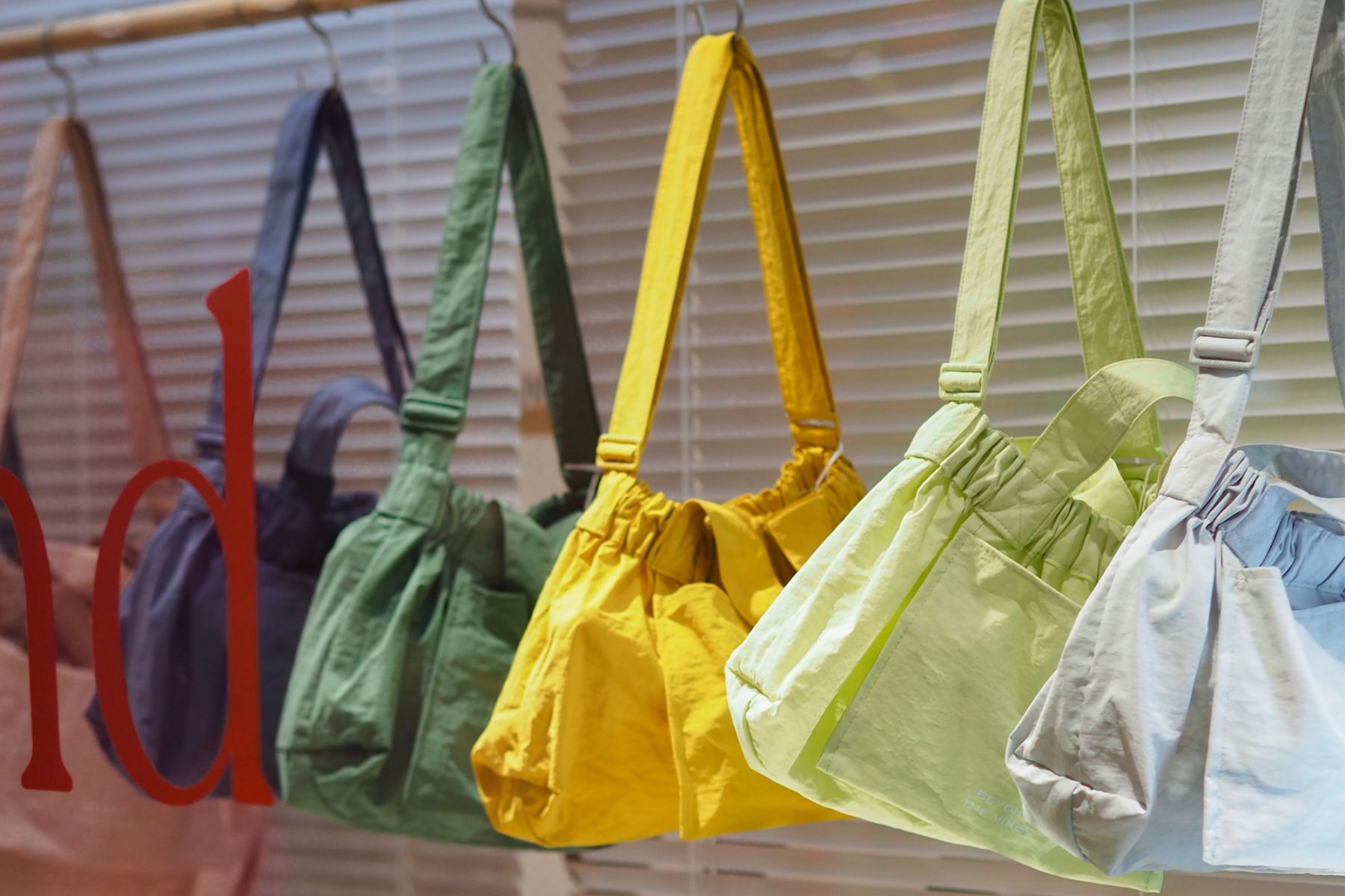 The Dumpling Bag, one of Beyond the Vines' most iconic and successful products