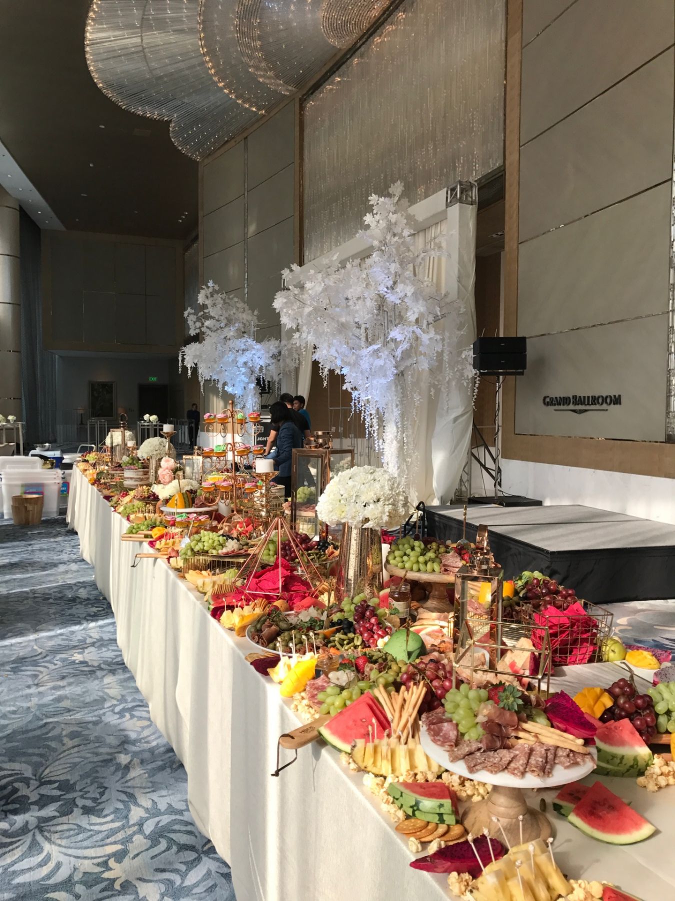 A grazing table by Zulueta