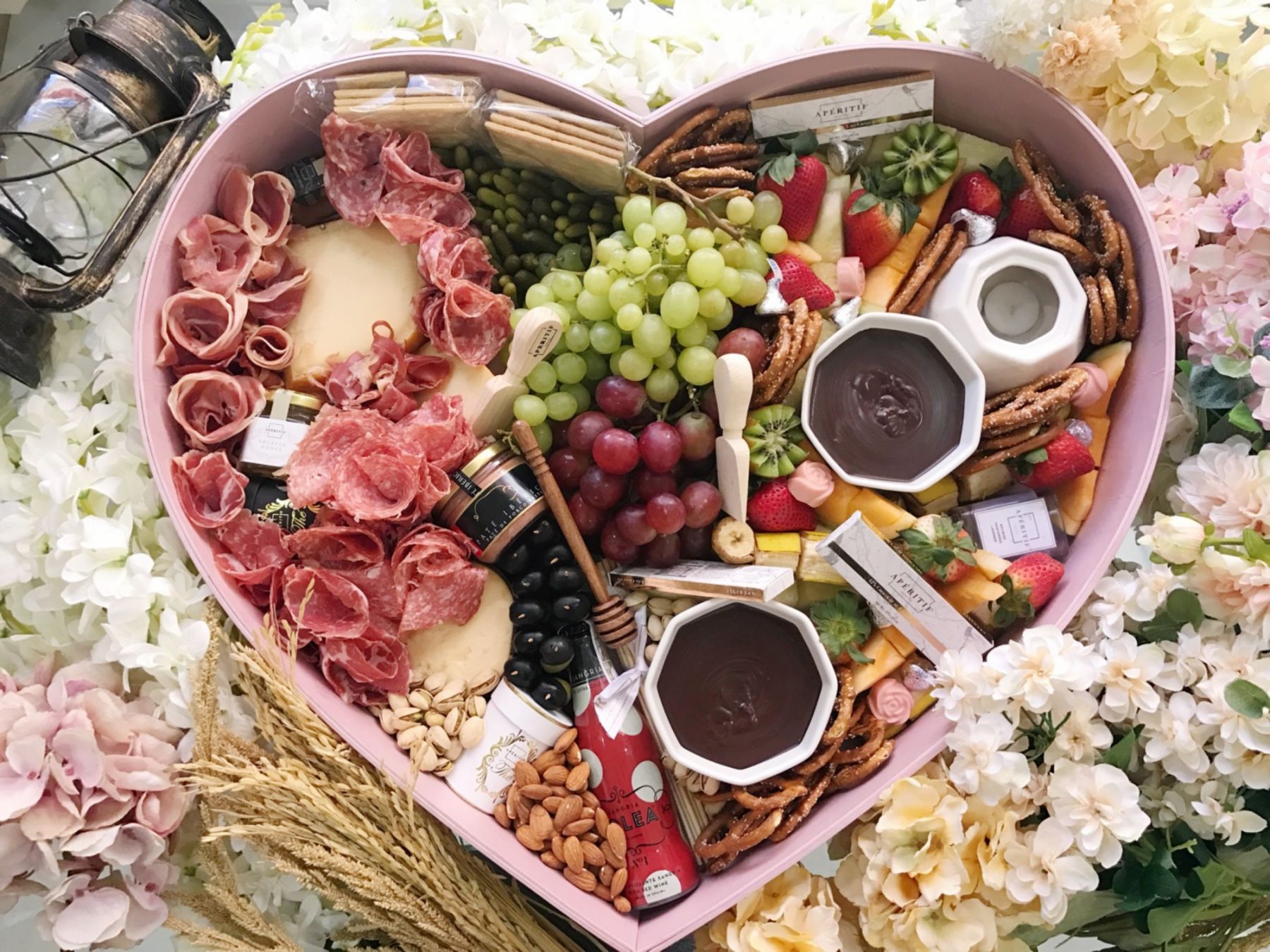 One of Apéritif's signature offerings, the grazing box