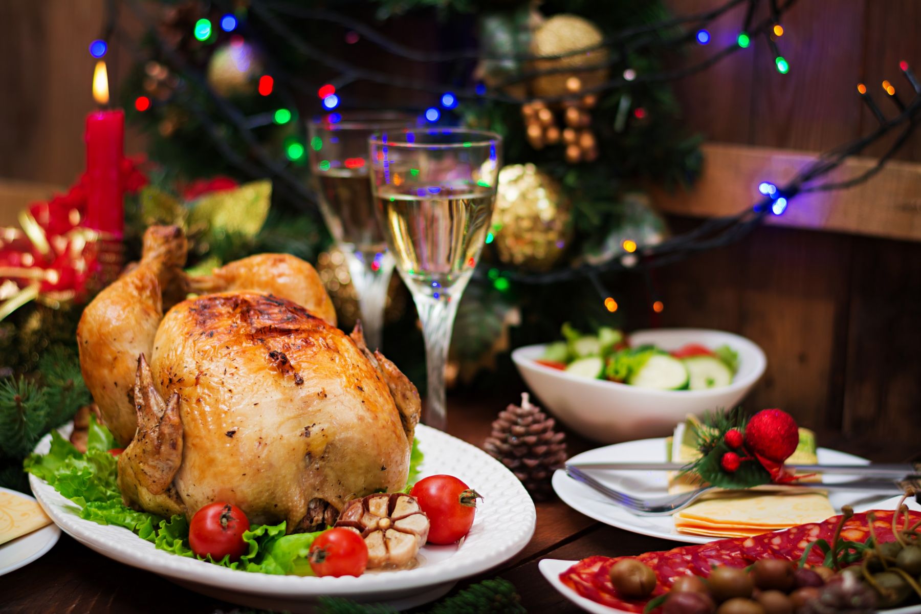 Baked turkey from Cinnamon Coffee House