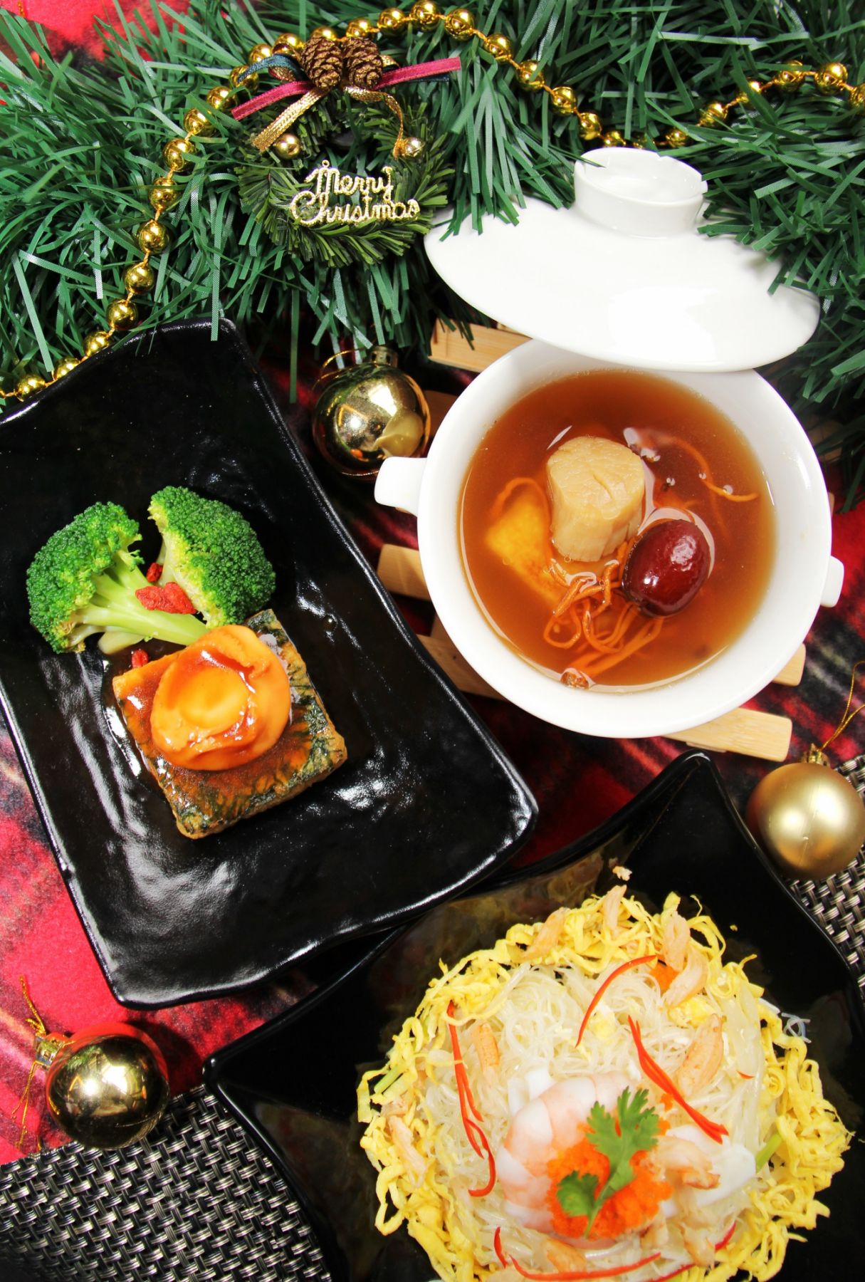 One of the set menus from ZuanYuan Restaurant