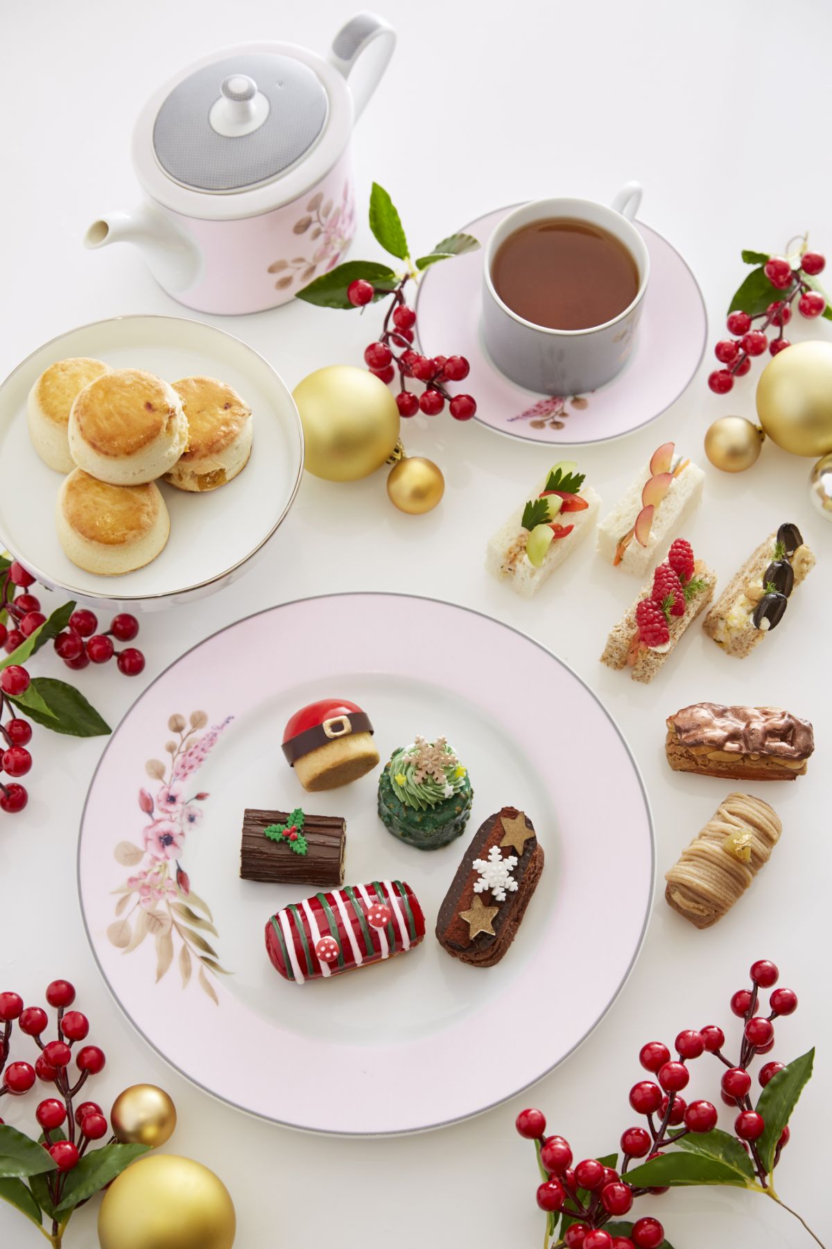 The Afternoon tea at Le Bel Etege