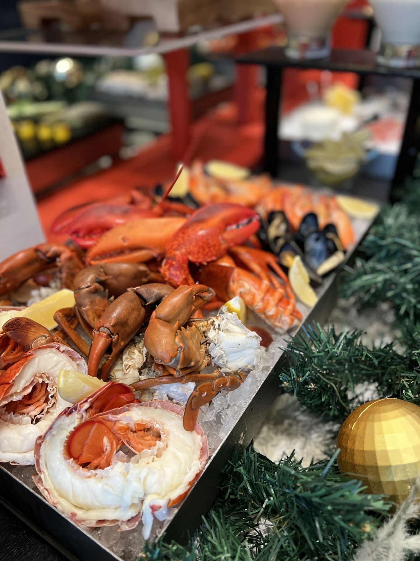 Fresh Seafood On Ice
