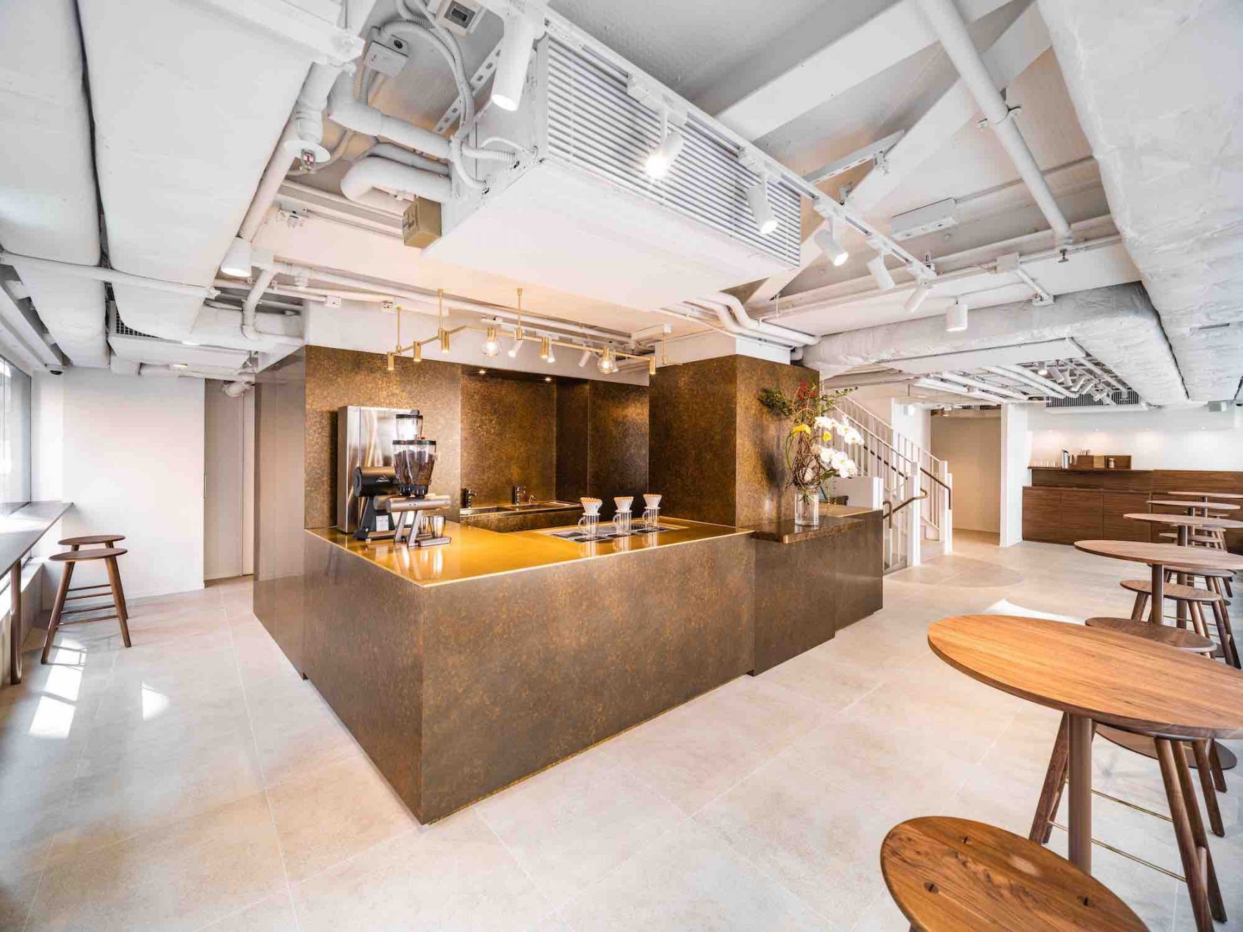 灣仔聖佛蘭士街的 Blue Bottle Coffee 新店