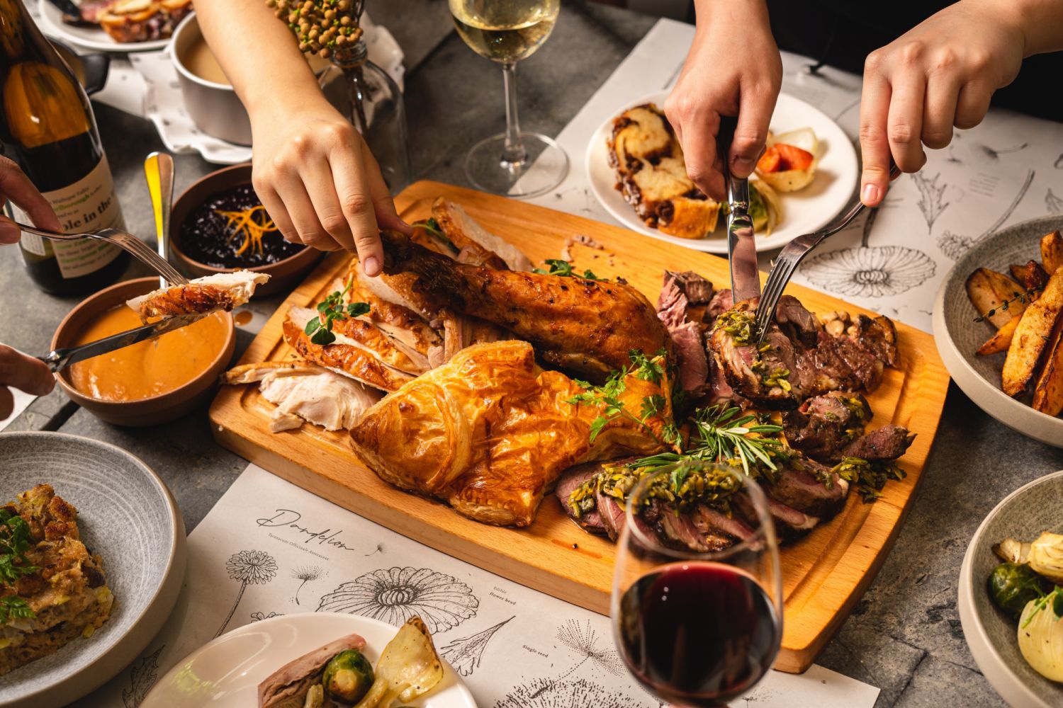 Christmas Roast Platter