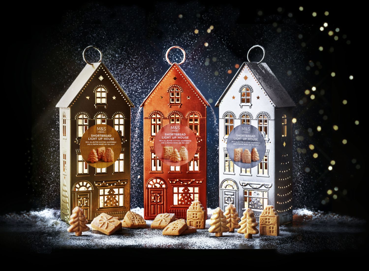 Shortbread Light-Up House