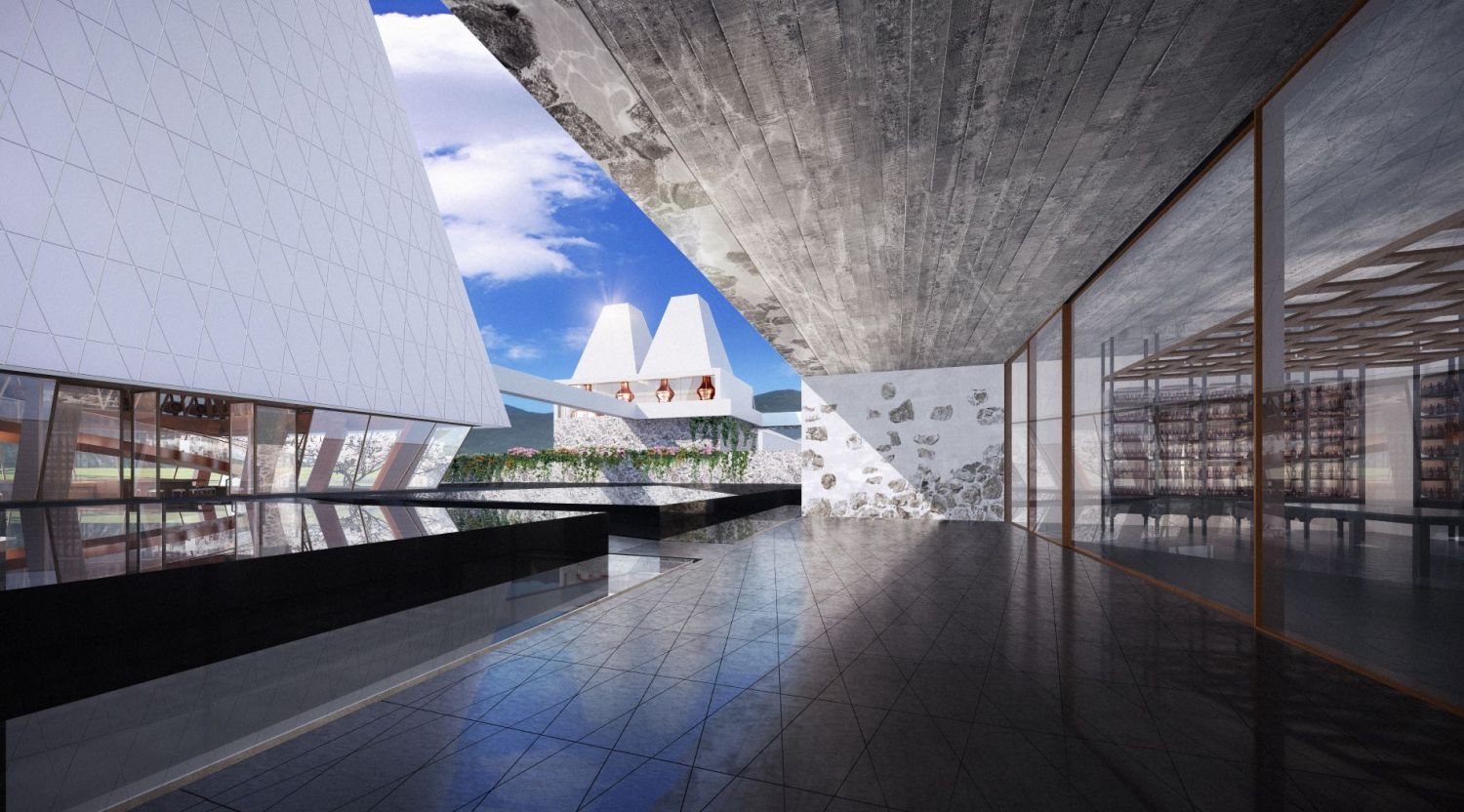 The distillery's visitor centre reception with view of copper stills (Photo: Diageo)