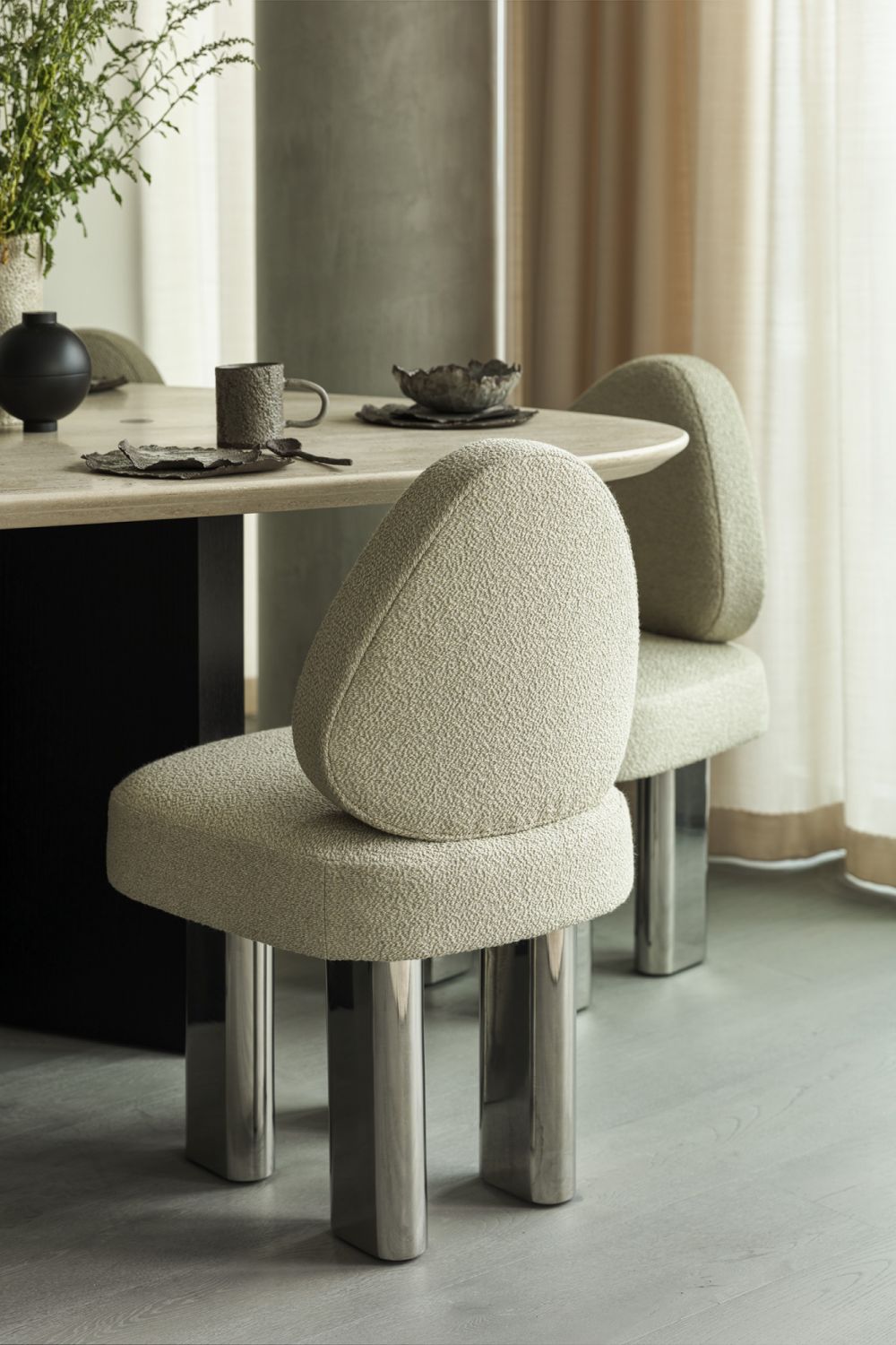 Sustainability, whether it's the materials or manufacturing process, is a big part of the collection