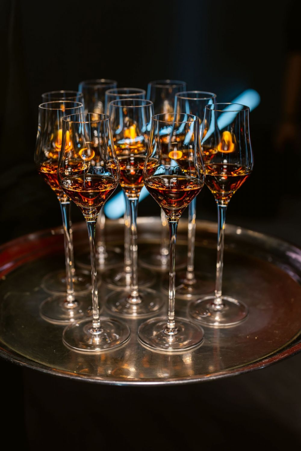Dessert was served alongside Hennessy Paradis for the toast. (Photo: Anna Koustas)