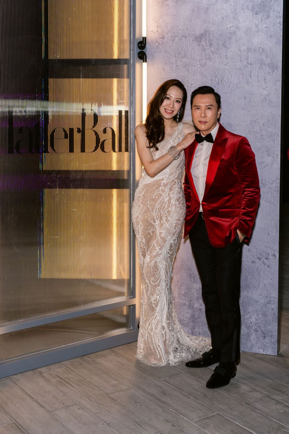 Cissy Wang, Donnie Yen (Photo: Anna Koustas)
