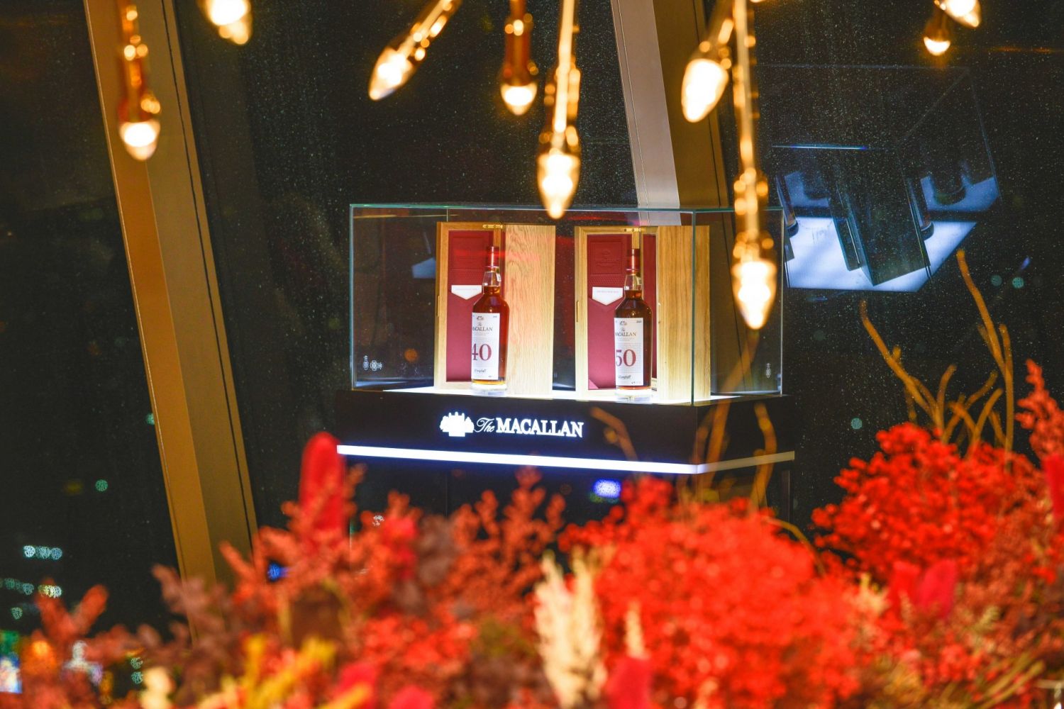 The Red Collection featured at the VIP whisky pairing dinner