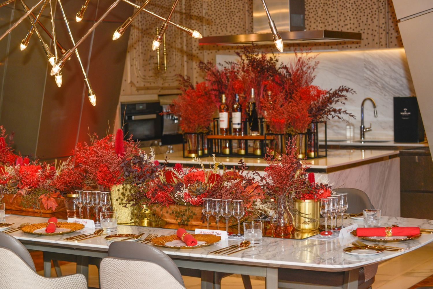 The Peak Speakeasy, reimagined for The Red Collection launch