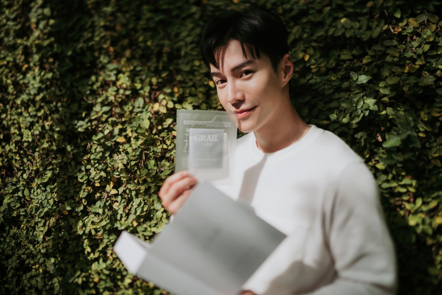 Lawrence Wong, founder of Grail skincare