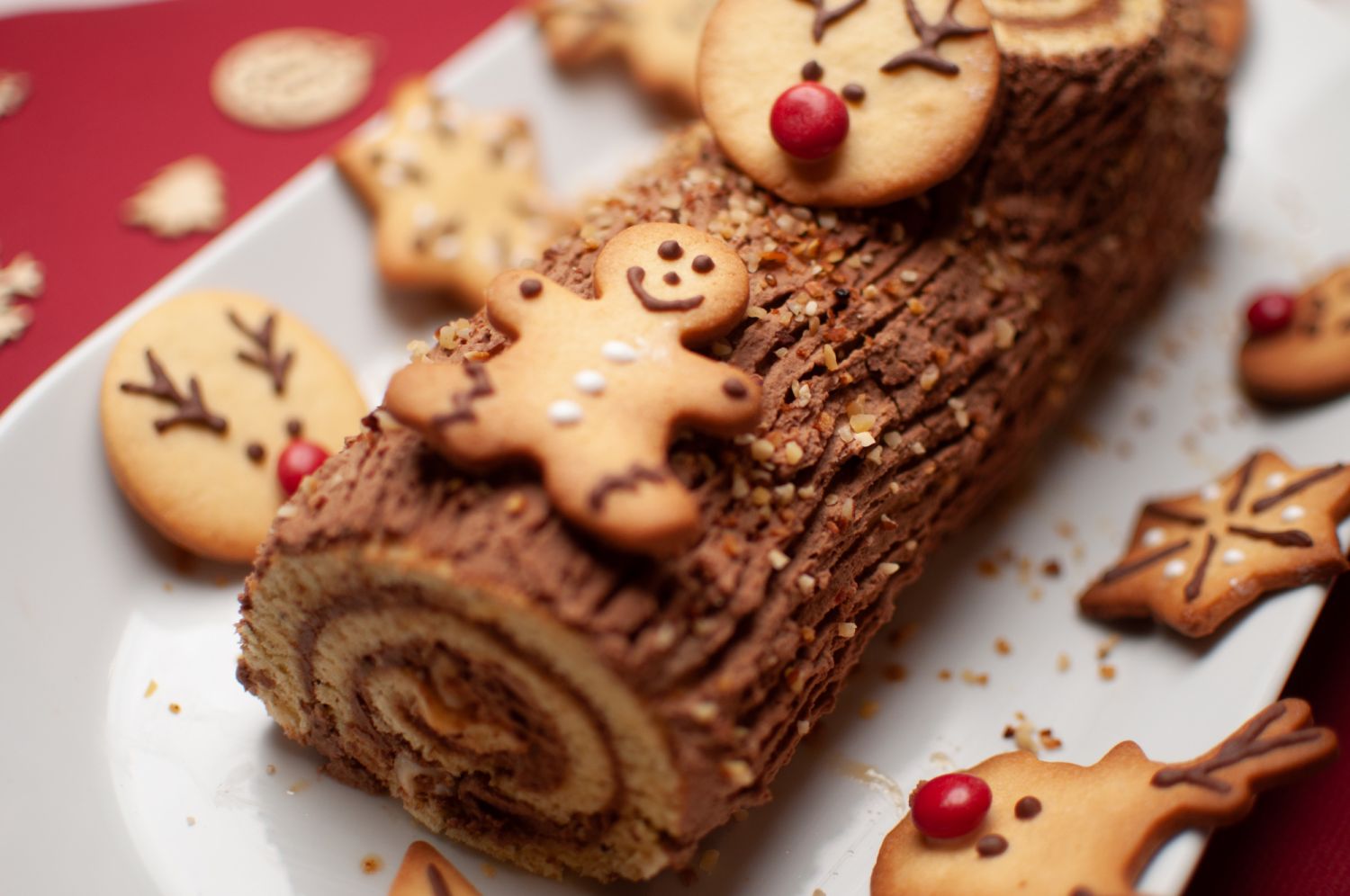 Yule log (Unsplash)
