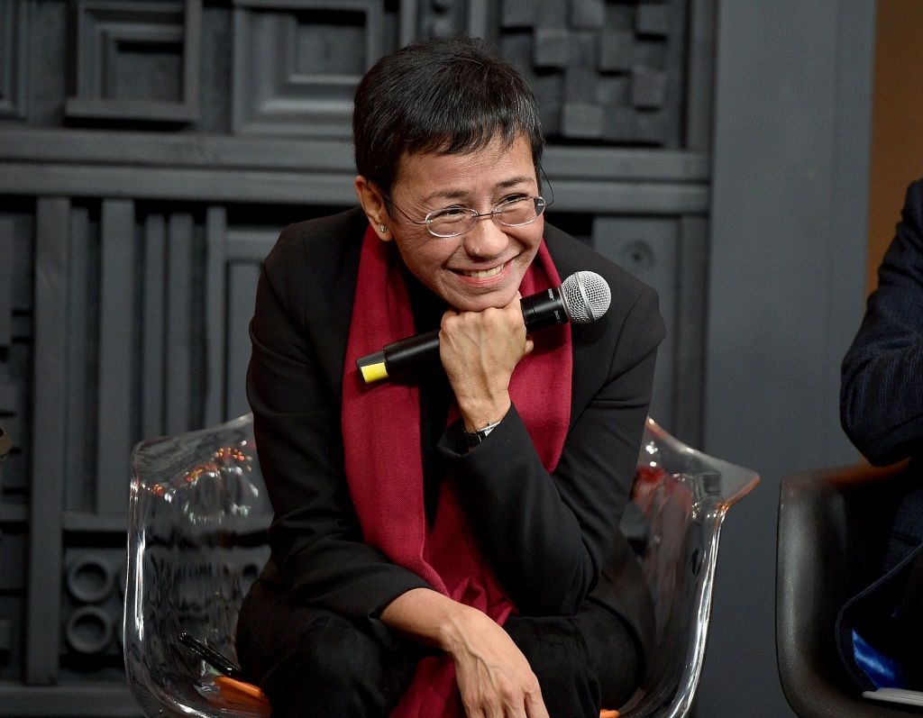 Maria Ressa Nobel Peace Prize Winning Filipino journalist