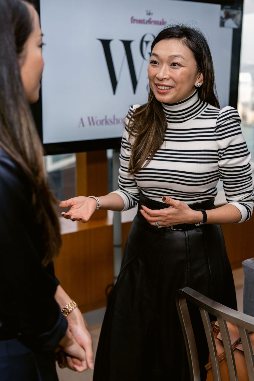 Emelda Wong-Trainor at a Workshop for the Crypto Curious