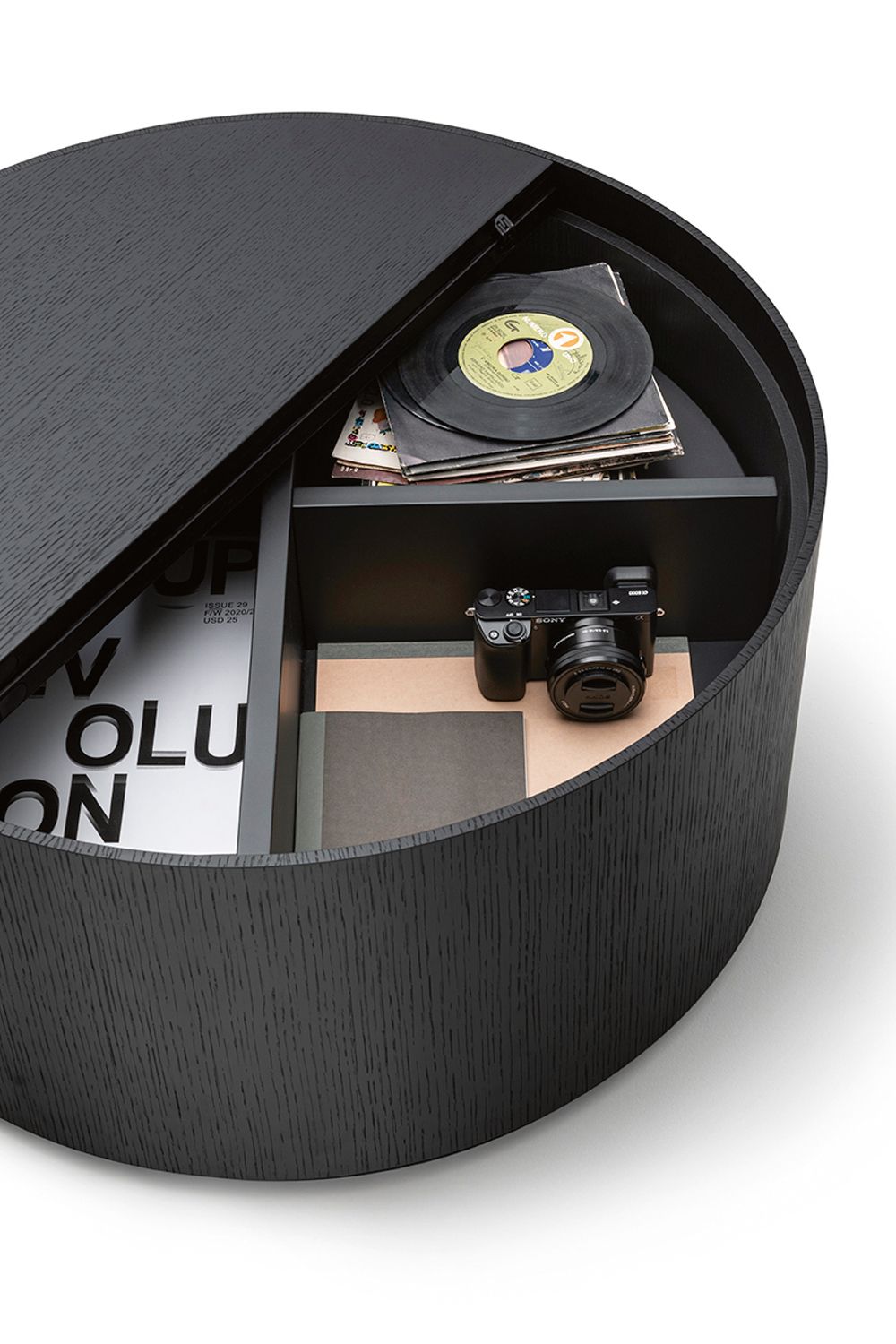 Living Divani Moon bedside table by Mist-o, from Space Furniture