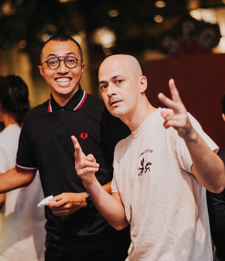 Saiful Riza and Awangku Irawan