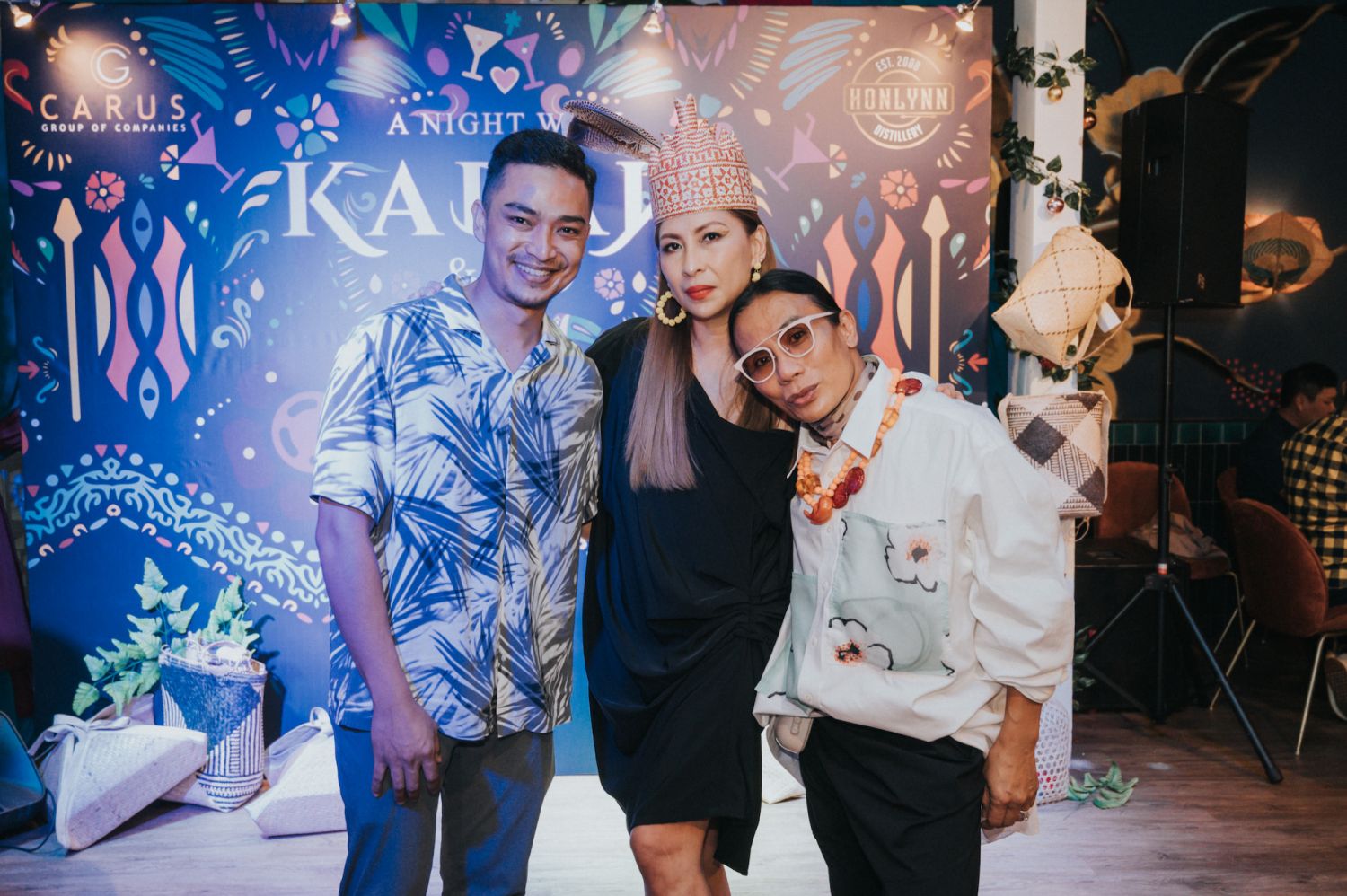 Adib Badrul Asri, Geraldine Sim and Yacub Taha