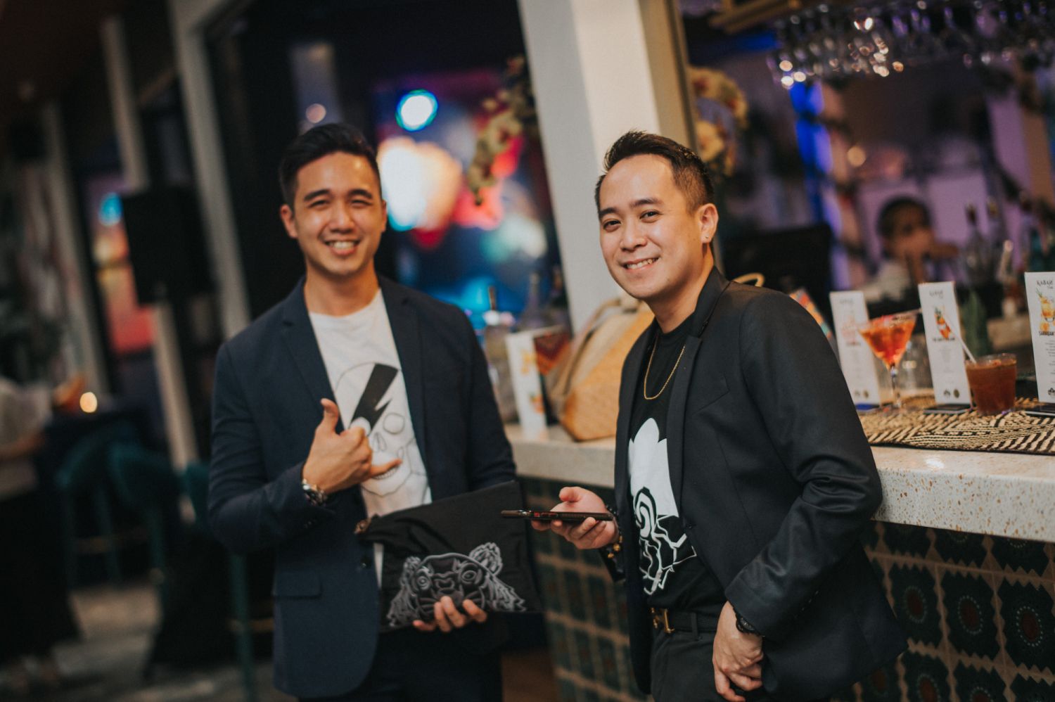 Shaun Ho and Allan Bungan