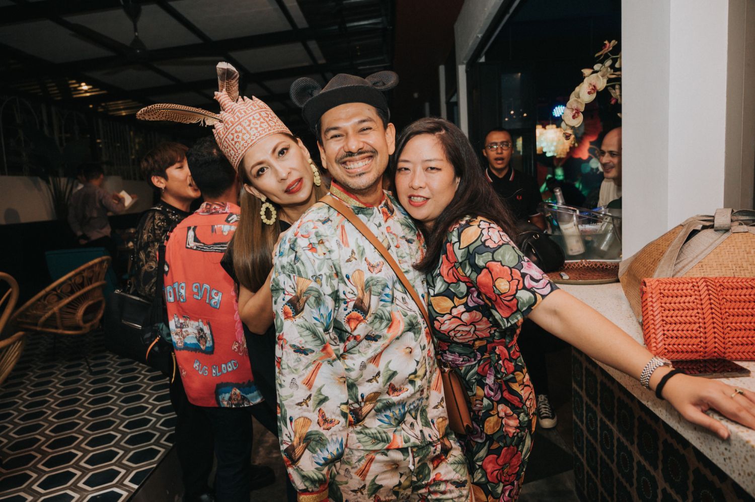 Geraldine Sim, Wafa Syed Salehuddin and Yeoh Way Cheng