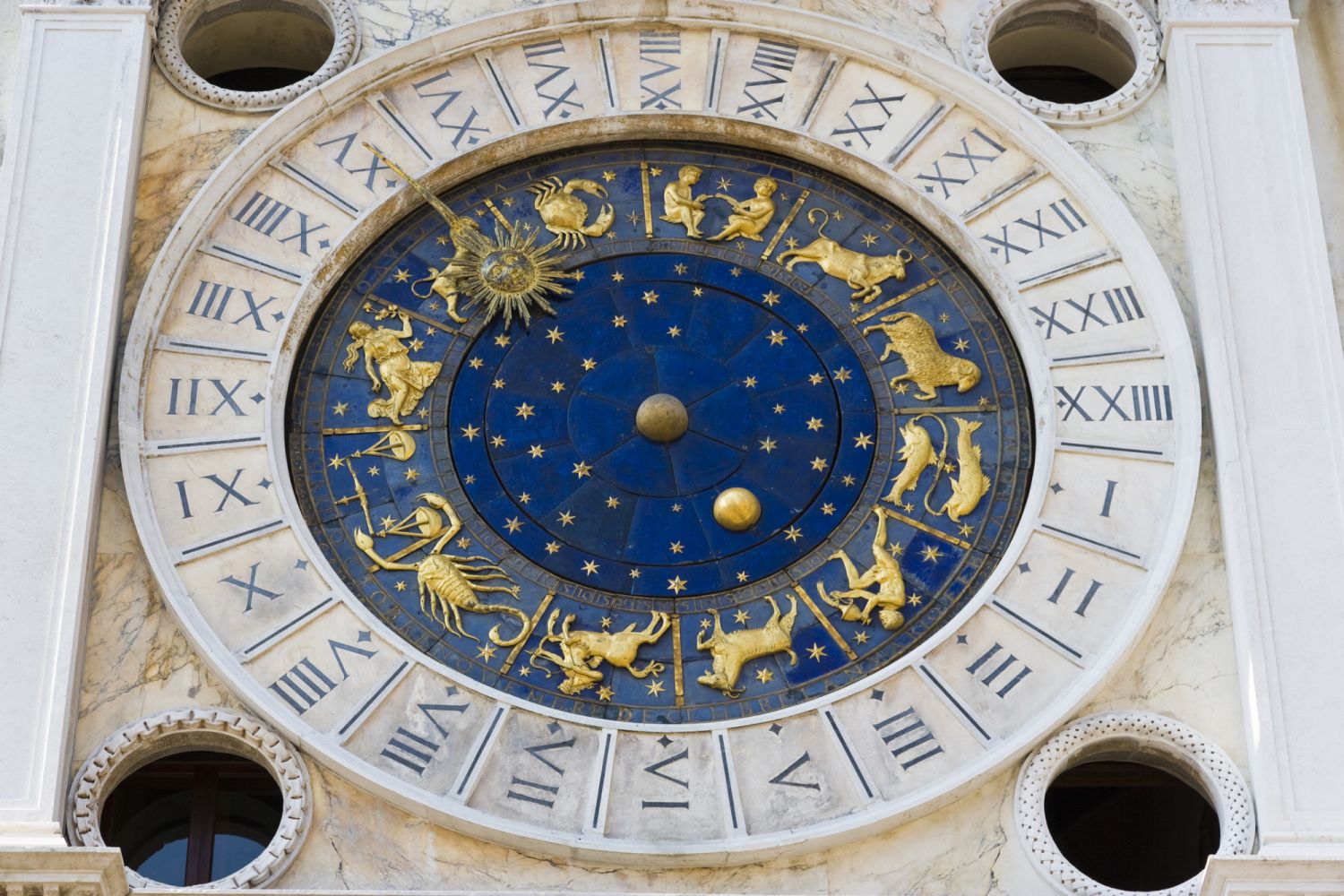 The Clock Tower, Piazza San Marco, venice, Italy