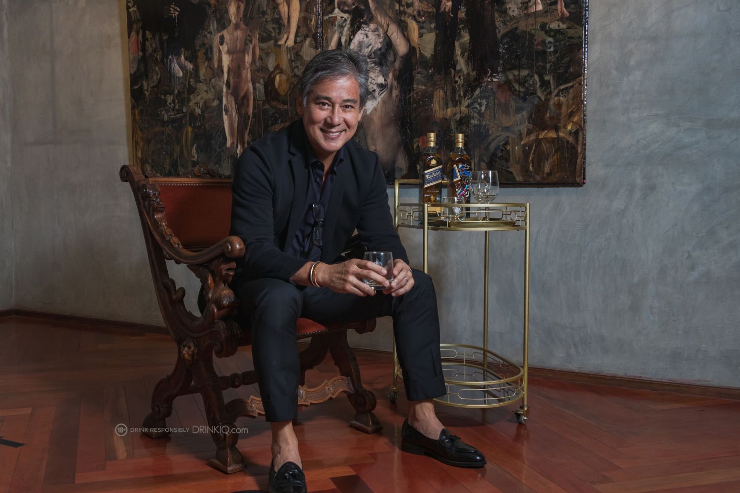 Raul Francisco of Provenance Art Gallery for Johnnie Walker