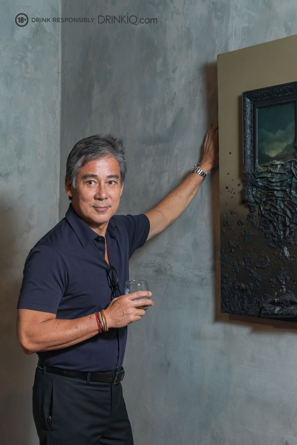 Raul Francisco of Provenance Art Gallery for Johnnie Walker