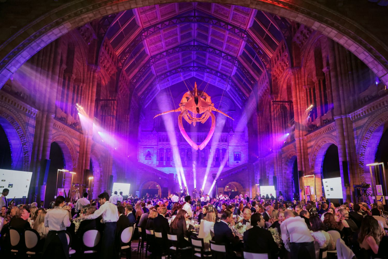 LONDON, ENGLAND - OCTOBER 11: General view at the Art of Wishes Gala at Natural History Museum on October 11, 2021 in London, England. (Photo by David M. Benett/Dave Benett/Getty Images for Art of Wishes)