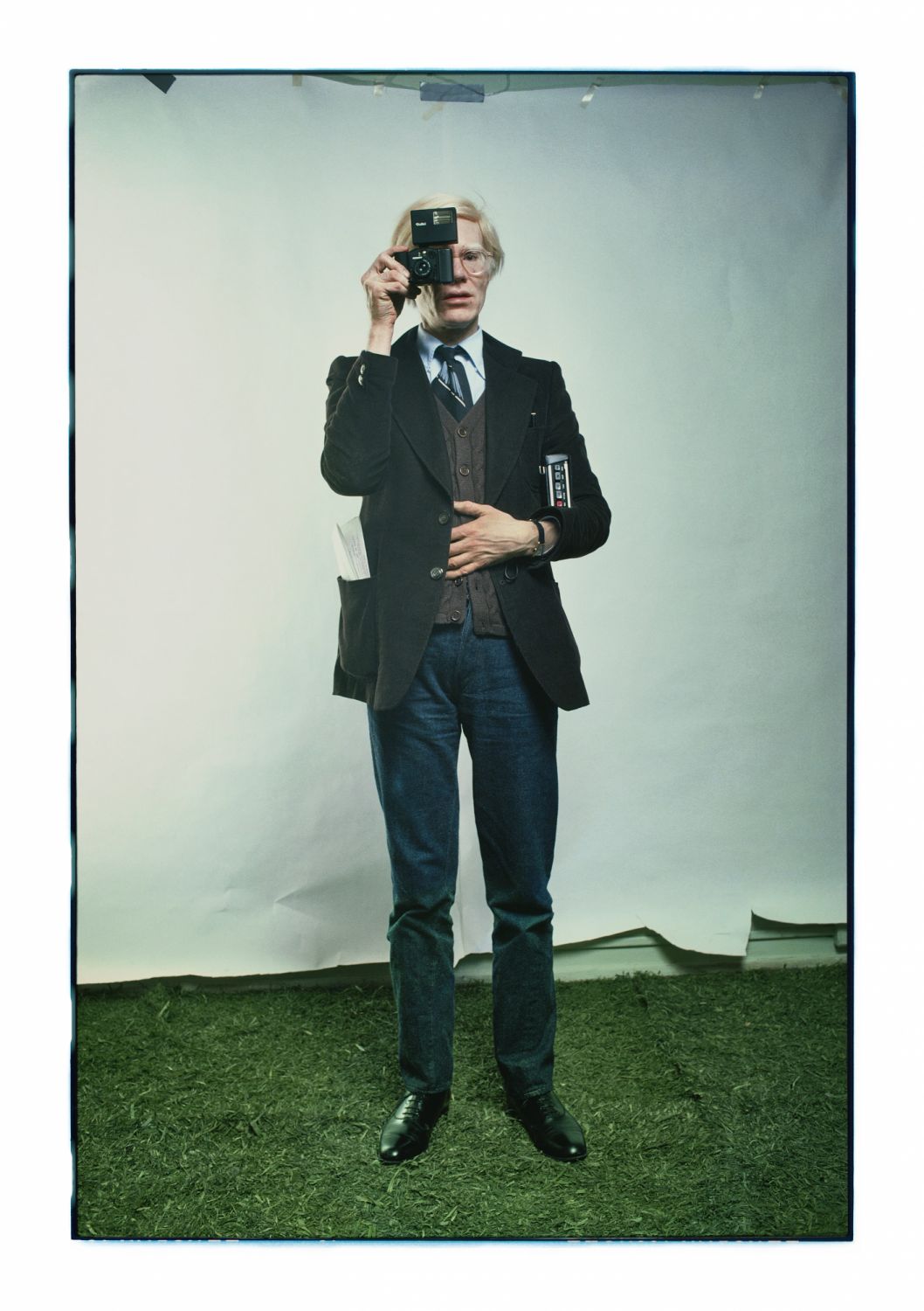 Andy Warhol, New York City, 1976, (Photo: ©Annie Leibovitz)