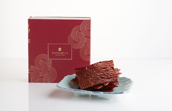 Shangri-La Hotel, Singapore's applewood minced pork honey bak kwa