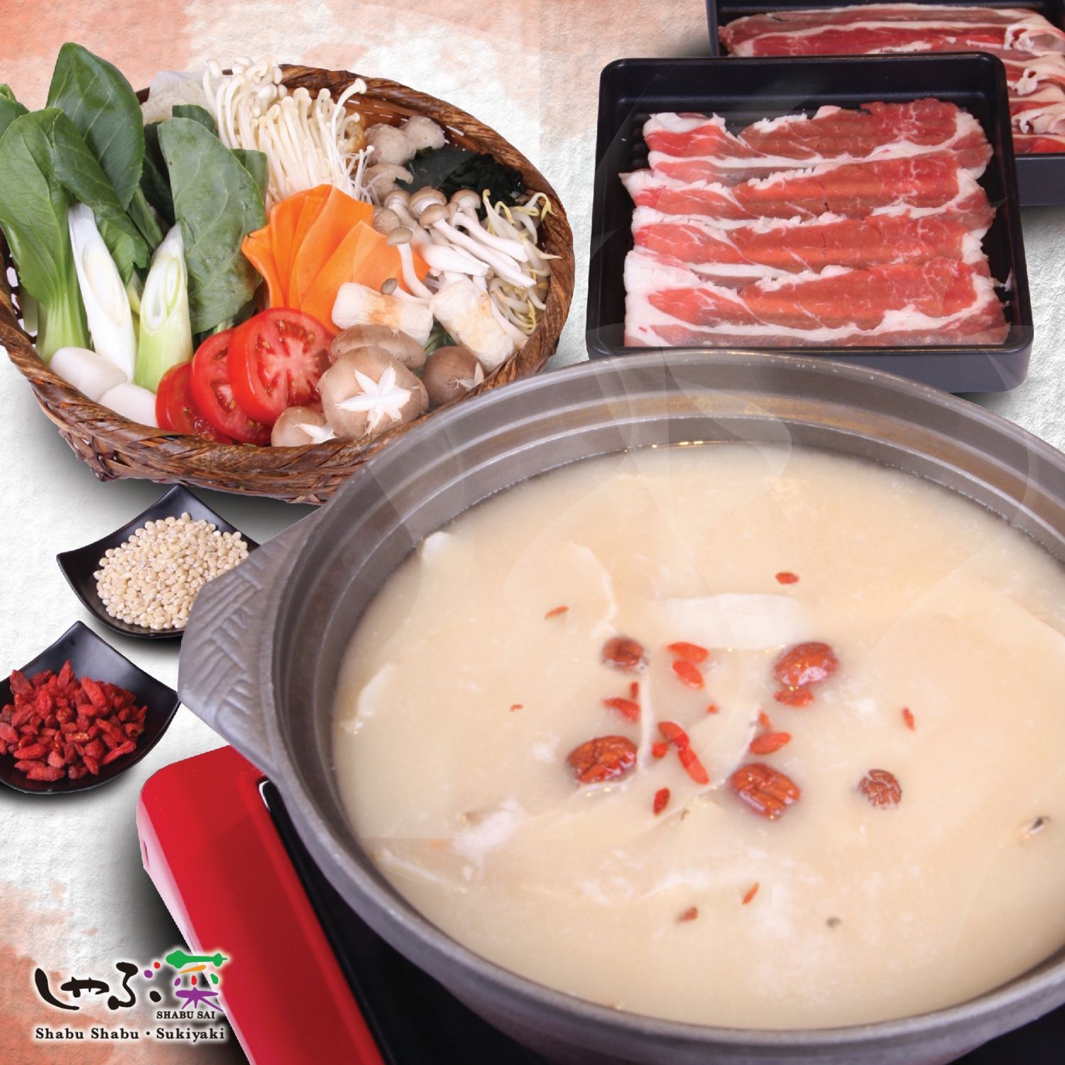 Hotpot in Singapore: Shabu Sai is an all-you-can-eat Japanese hotpot restaurant with a great selection of soup bases and premium ingredients (Photo: Facebook / Shabu Sai)