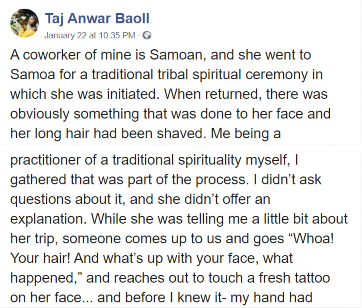 FB@Taj Anwar Baoll