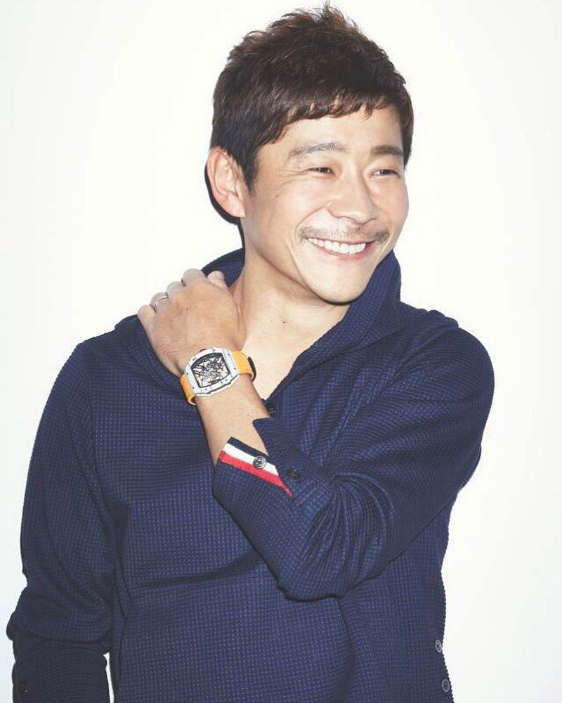 前澤友作非常喜歡分享腕錶,最常曬的就是Richard Mille。Photo via yusaku2020