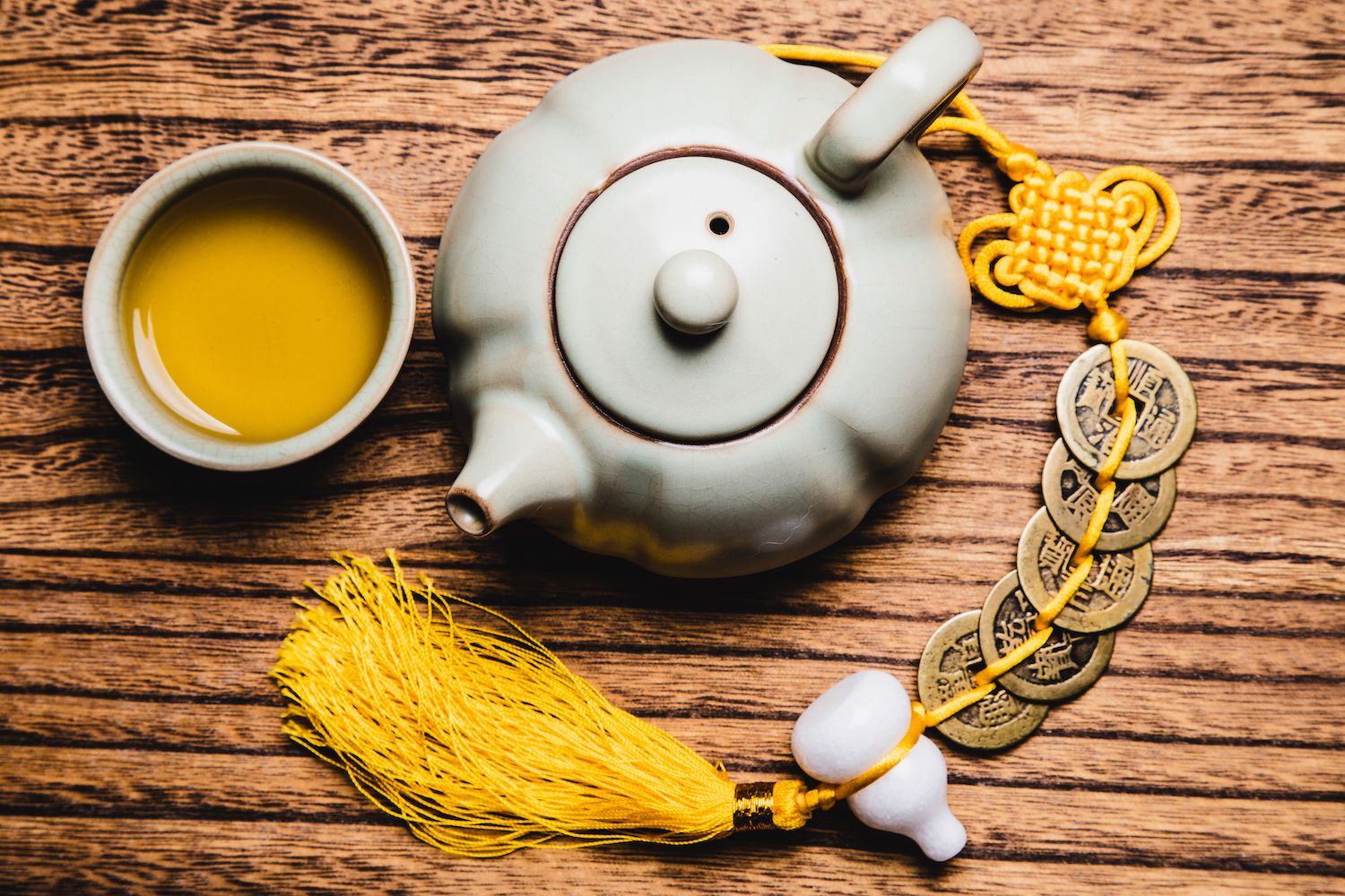Chinese new year celebration still life