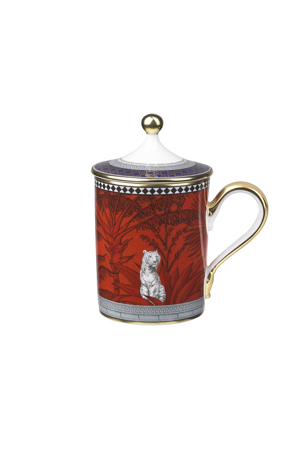 Ginori 1735 Totem Tiger mug, from Net-a-Porter