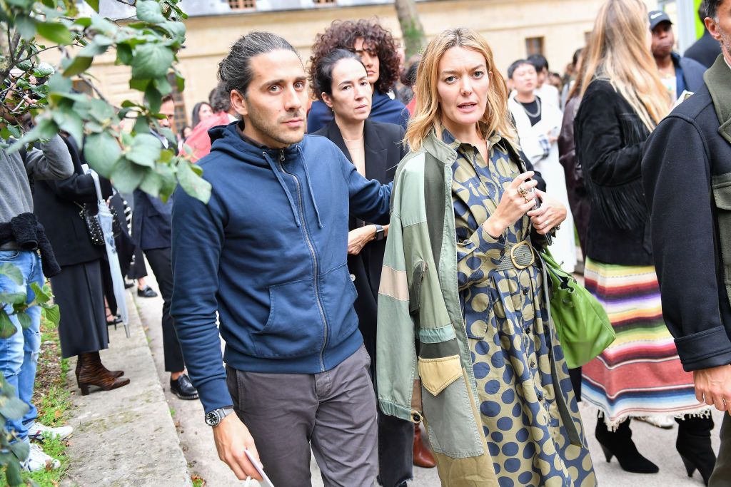 PARIS, FRANCE - SEPTEMBER 29: Marta Ortega Perez and Carlos Torretta attend the Valentino Womenswear Spring/Summer 2020 show as part of Paris Fashion Week on September 29, 2019 in Paris, France. (Photo by Jacopo Raule/Getty Images)