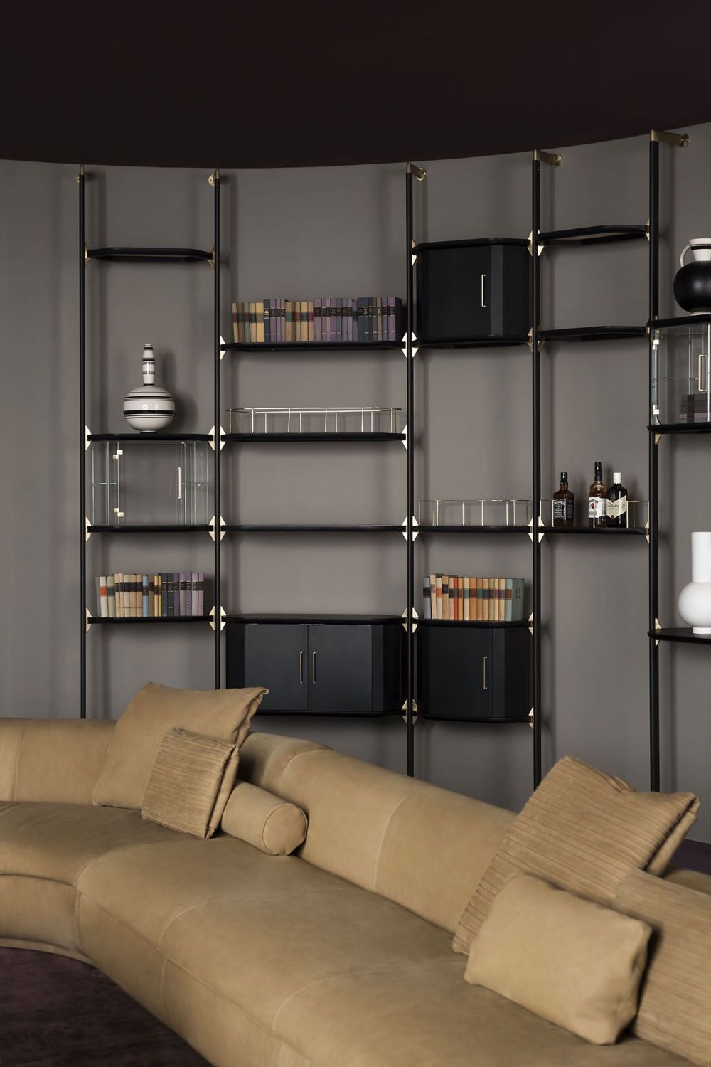 Baxter Libelle bookcase by Pietro Russo, from Space Furniture