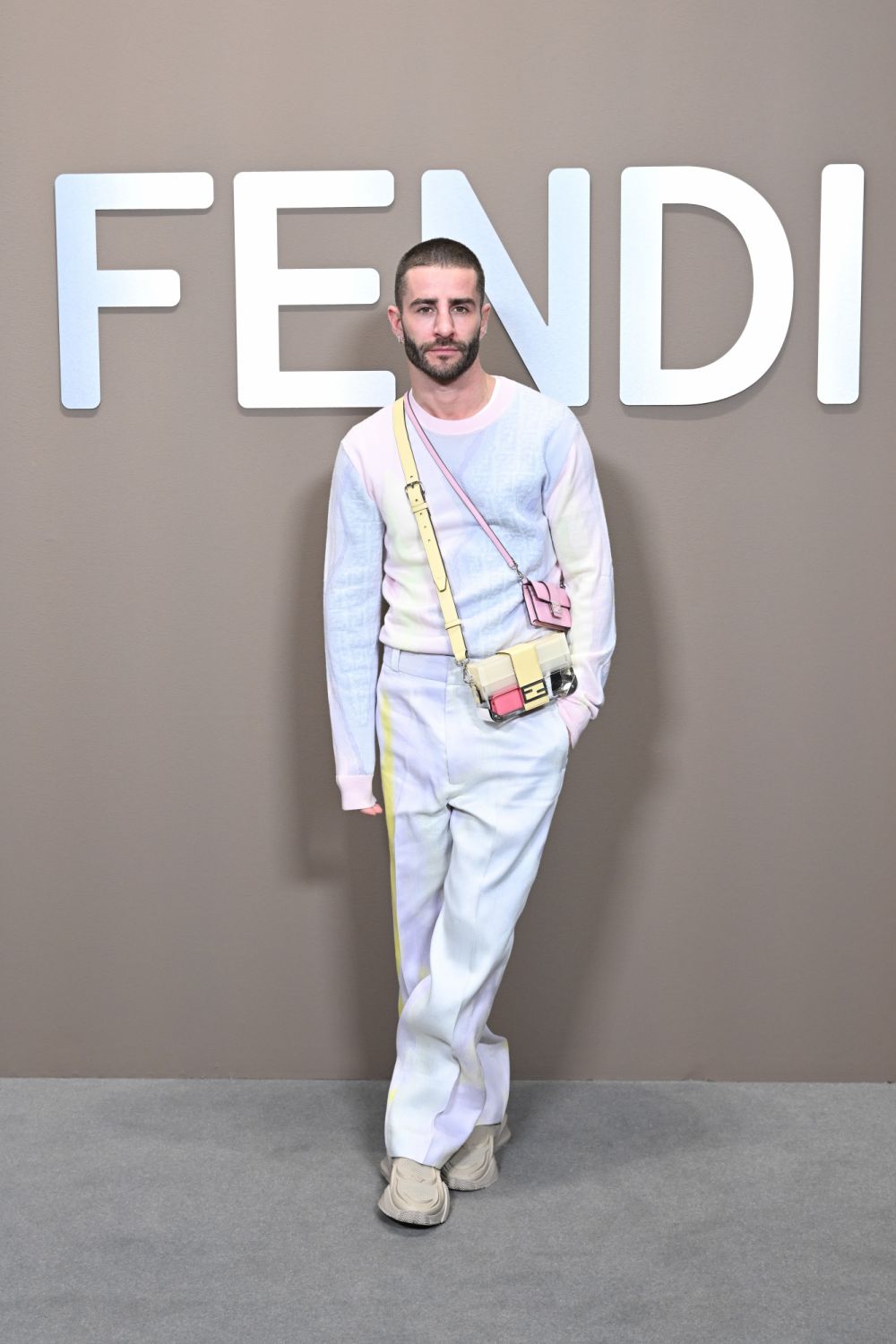MILAN, ITALY - JANUARY 15: Pelayo DiÌaz Zapico attends the Fendi fashion show on January 15, 2022 in Milan, Italy. (Photo by Daniele Venturelli/Daniele Venturelli/Getty Images for Fendi )