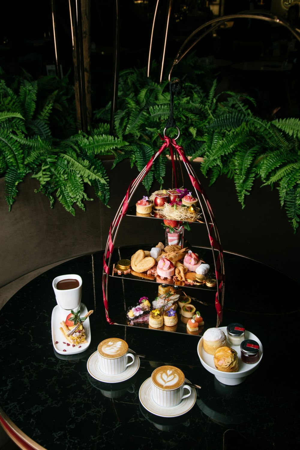 best afternoon teas hong kong 2022 - winter chinese new year - artisan lounge