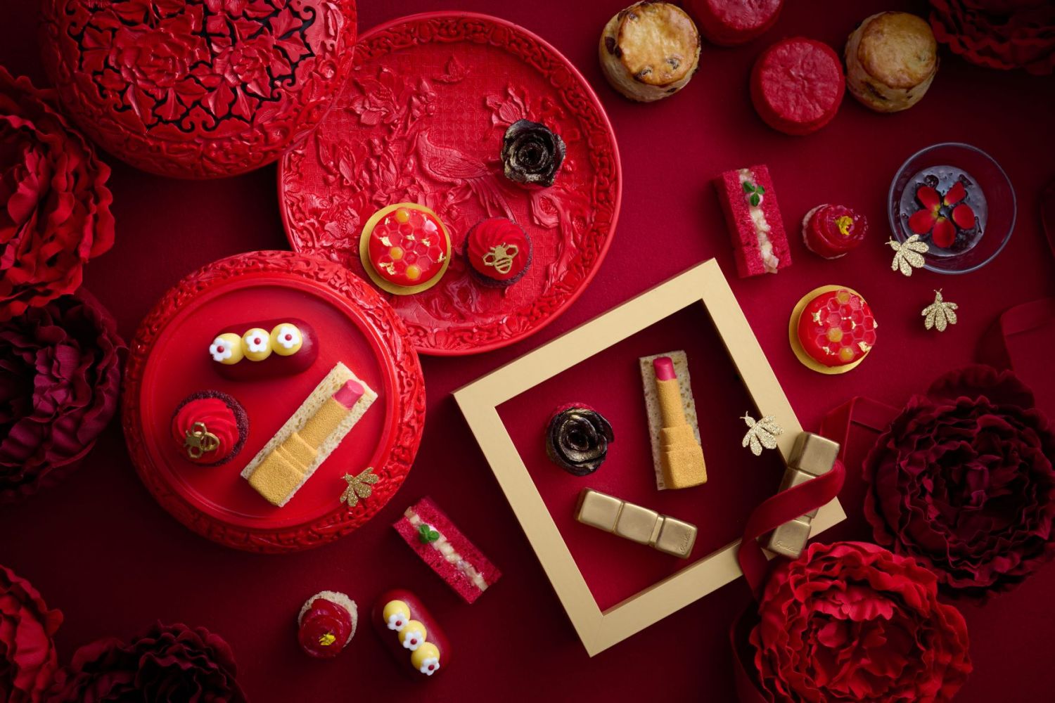 best afternoon teas hong kong 2022 - winter chinese new year - island shangri-la