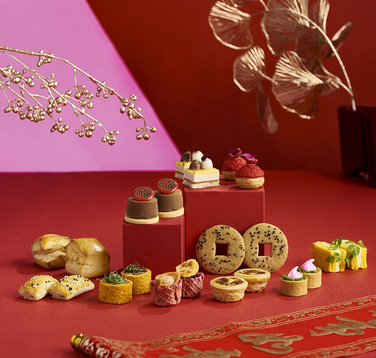 best afternoon teas hong kong 2022 - winter chinese new year - the murray