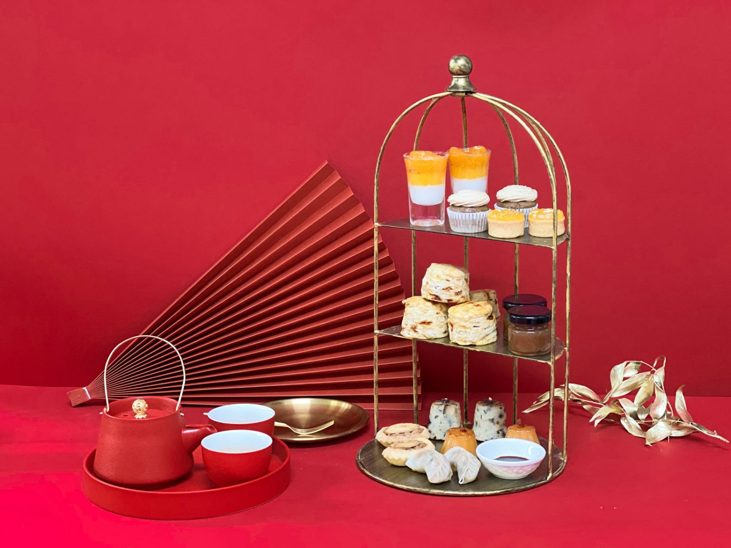 best afternoon teas hong kong 2022 - winter chinese new year - the cakery