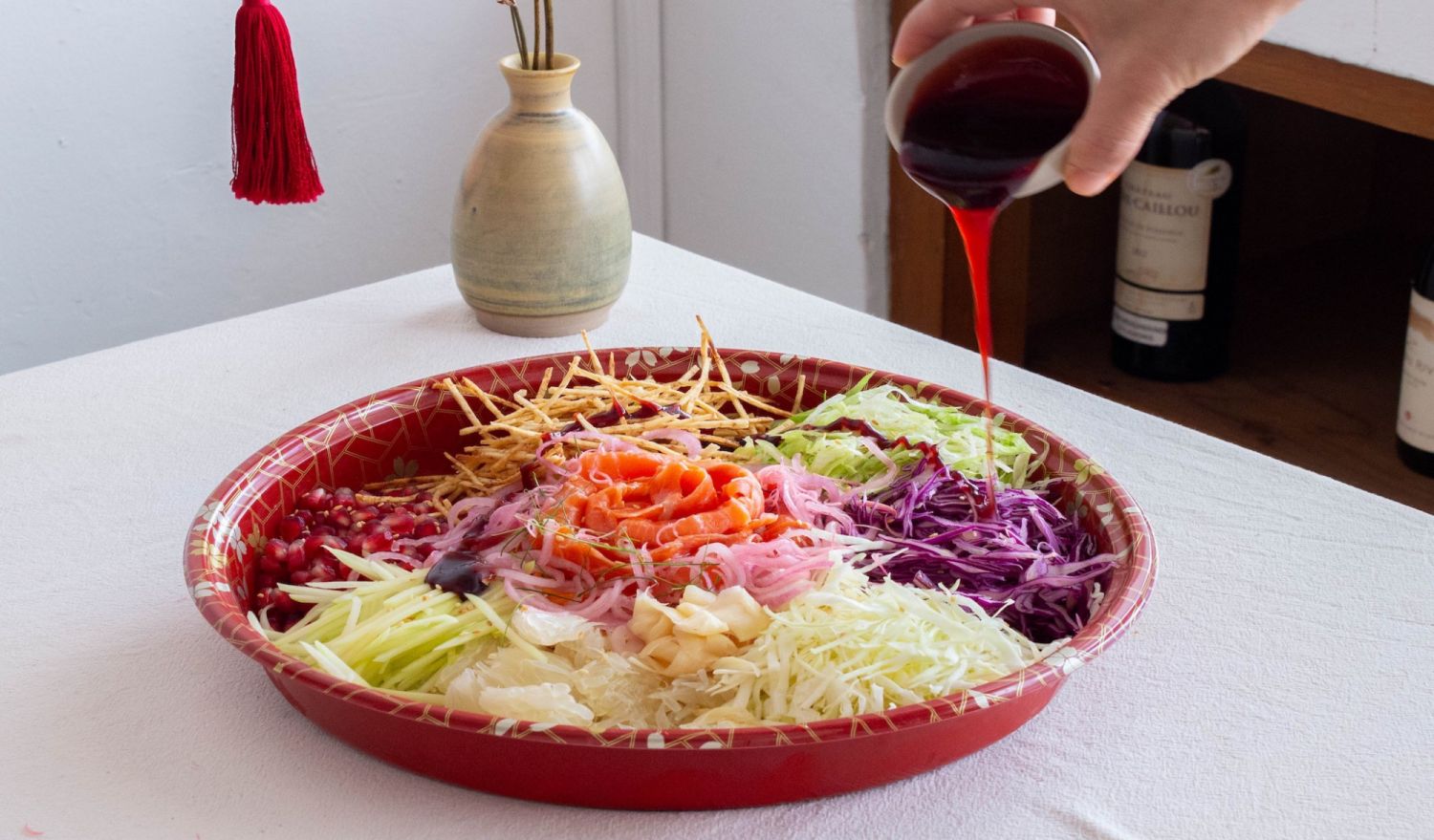 Prosperity Yee Sang (Photo: Table & Apron)