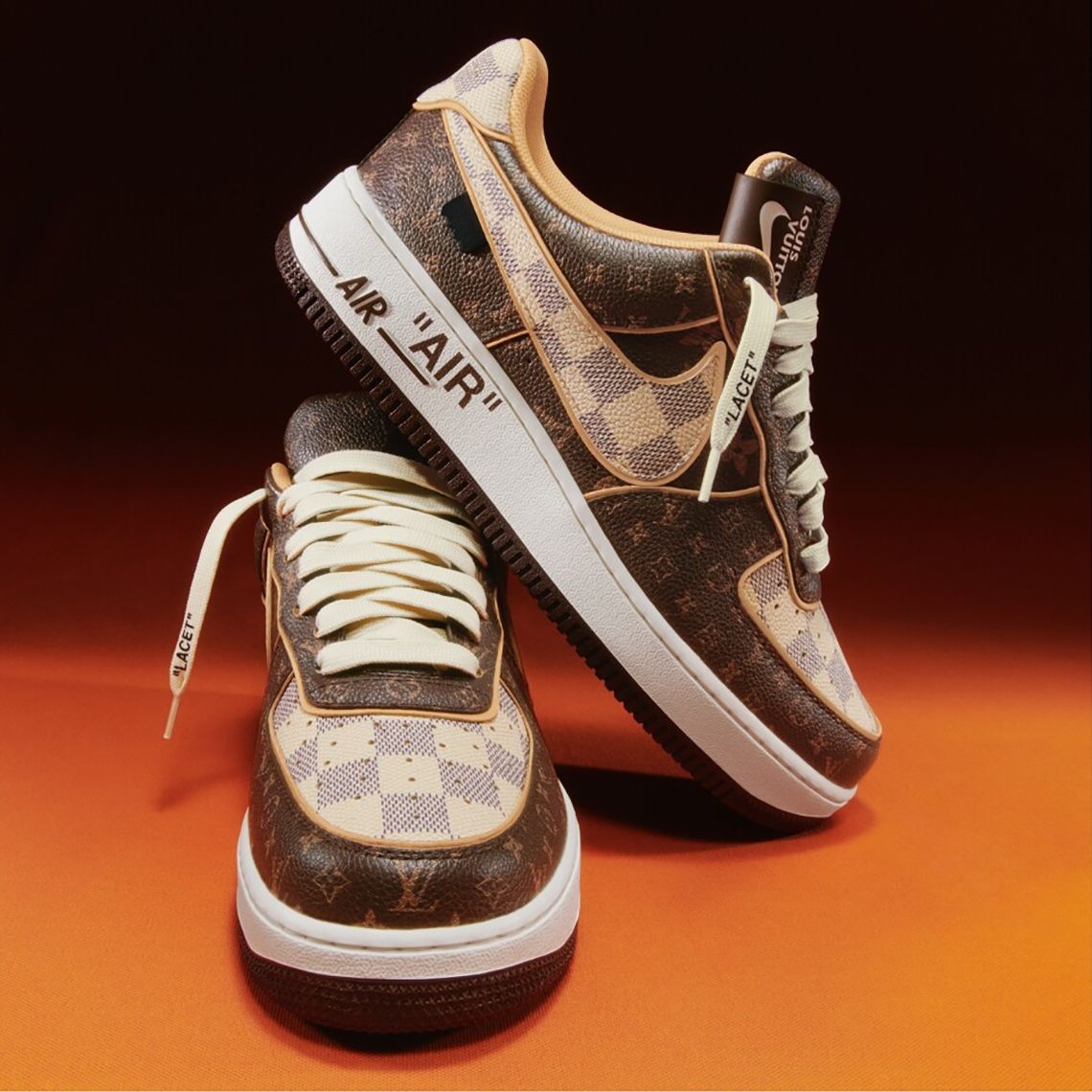 「LV x Nike Air Force 1 」限量200雙將登「蘇富比」
