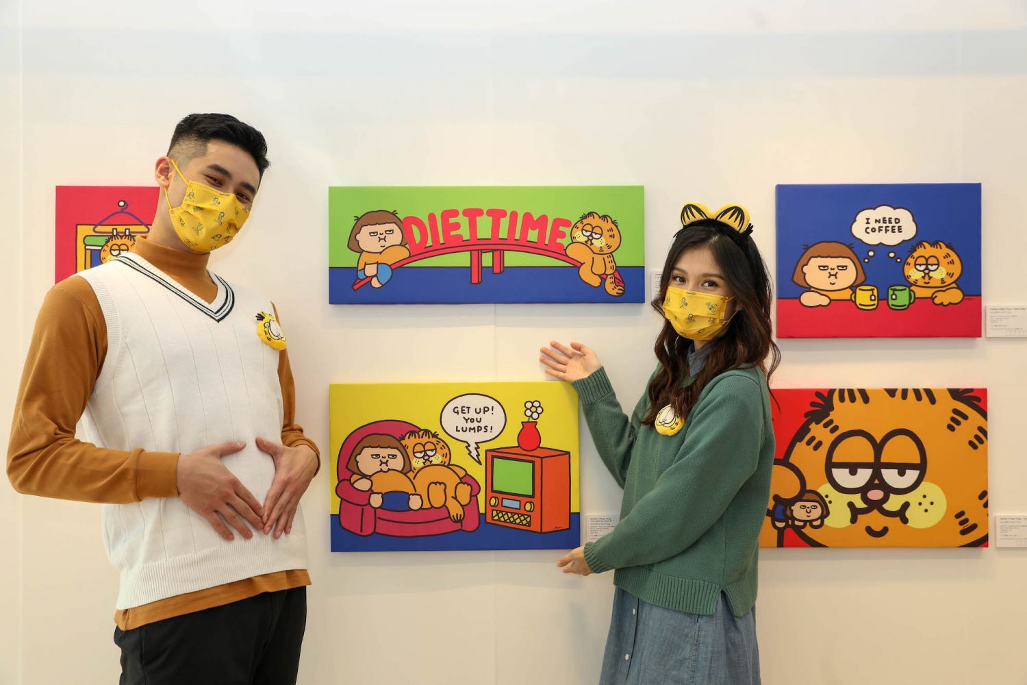 海港城．美術館 Garfield x Plastic Thing「GARFATTY BELLY LAUGHS」